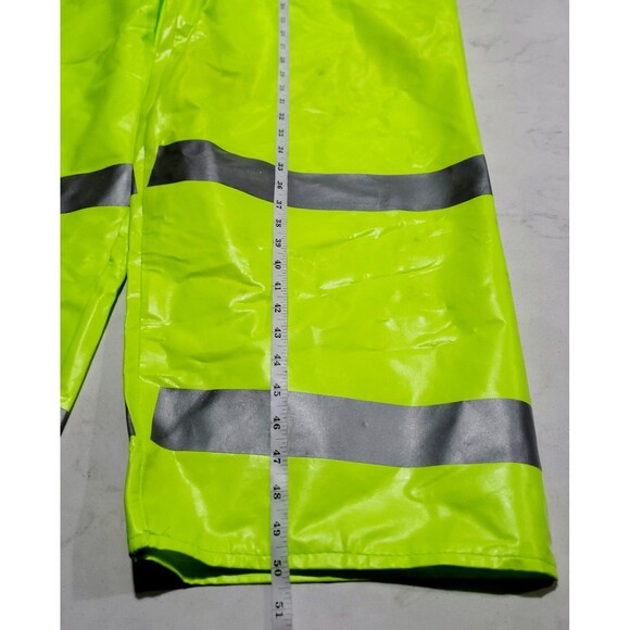 Nasco Electric Arc Resistant HiVis Bib 1001TFY202 ANSI 107 Level 2 Class E Flame - Picture 5 of 12